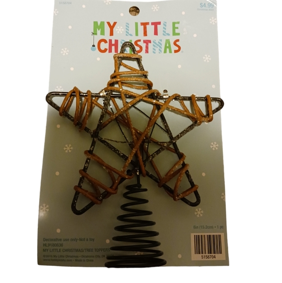 NWT Little Christmas Tree Topper - Picture 2 of 3